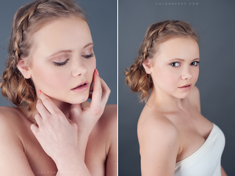 Studio Beauty Shoot With Marina | London Portrait Photographer