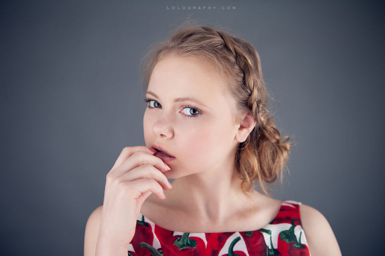 Studio Beauty Shoot With Marina | London Portrait Photographer