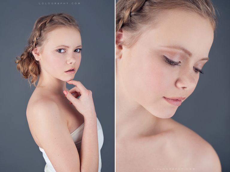 Studio Beauty Shoot With Marina | London Portrait Photographer
