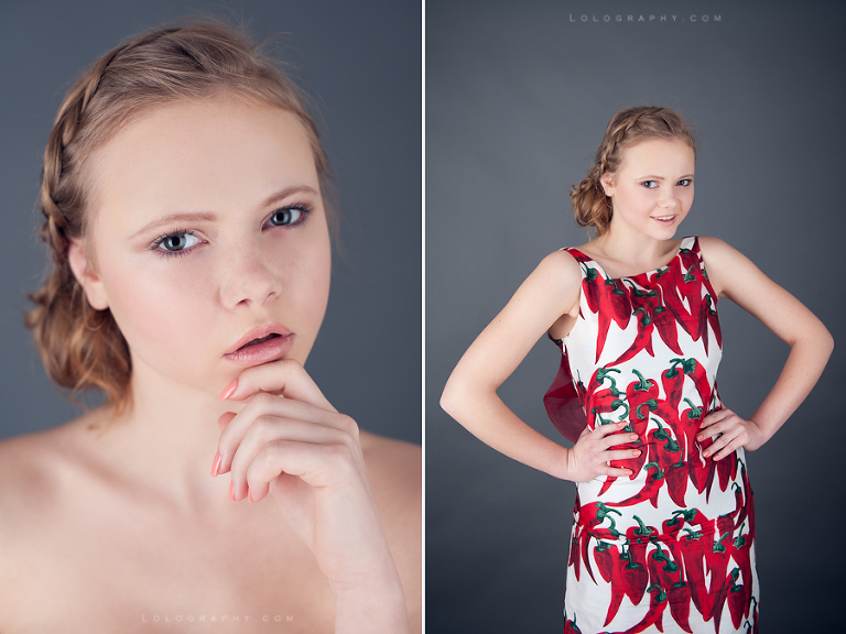 Studio Beauty Shoot With Marina | London Portrait Photographer