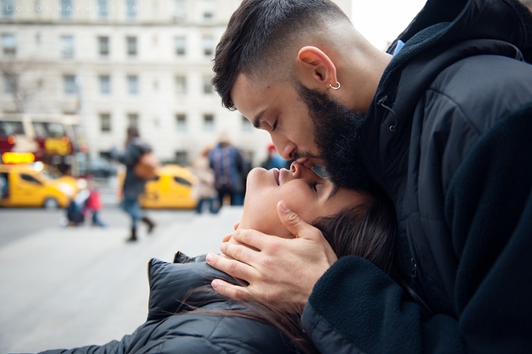 Lolography Couple Portrait Shoot New York City Manhattan